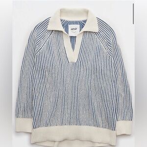 aerie sugar rush chenille sweater - women's size m